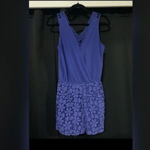 Royal Blue Romper